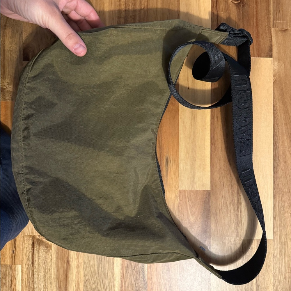Baggu Medium Crescent Bag - Seaweed